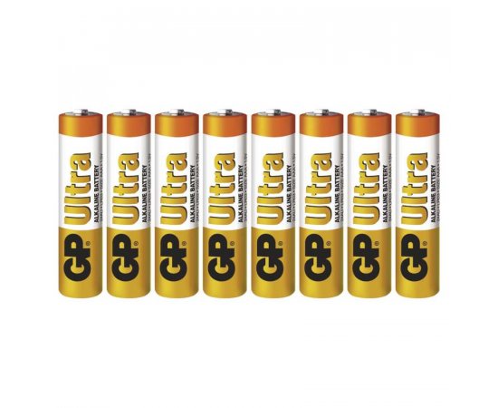 GP ULTRA ALKALICKE BATERIE AAA, 6+2KS BLISTER, B19118
