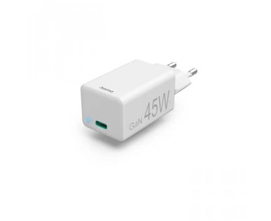 HAMA 201653 SIETOVA USB NABIJACKA GAN, USB-C, PD 45 W