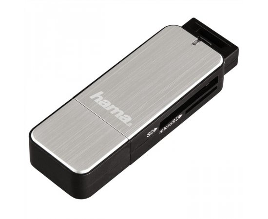 HAMA 123900 CITACKA KARIET USB 3.0 SD/MICROSD, STRIEBORNA