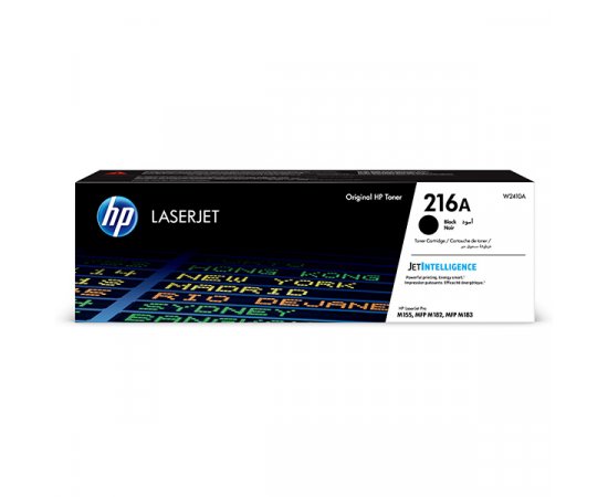 HP ORIGINAL TONER W2410A, BLACK, 1050STR., HP 216A, HP COLOR LASERJET PRO M182, M183