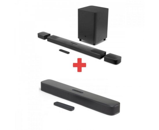 JBL BAR 9.1 TRUE WIRELESS SURROUND + JBL BAR 2.0