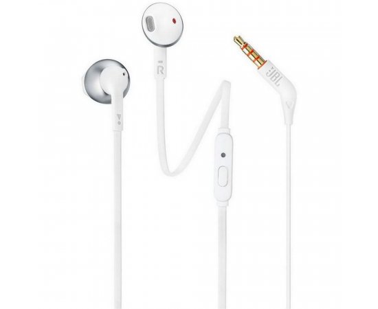 JBL T205 WHITE CHROME (T205CRM)