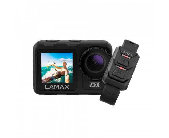 LAMAX W9.1 4K DUAL SCREEN WATERPROOF ACTION CAMERA