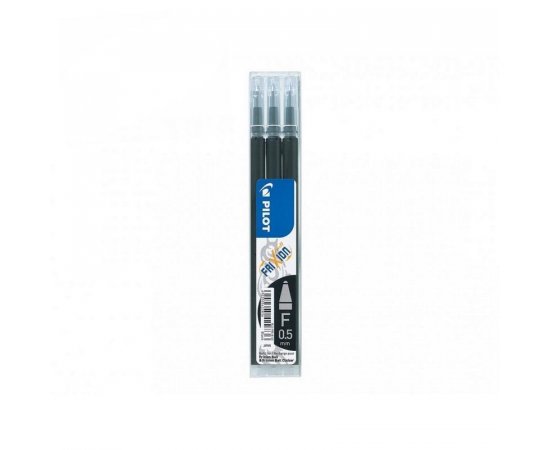 PILOT FRIXION CLICKER 0,5 MM, NAPLN, CIERNA, 3 KS