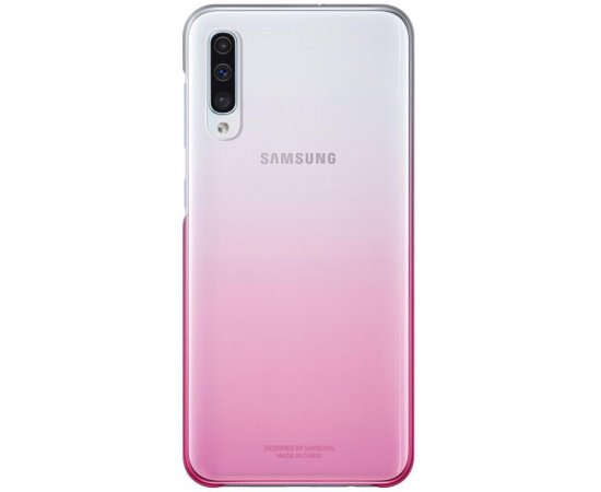 SAMSUNG GRADATION KRYT EF-AA505CP PRE GALAXY A50 PINK