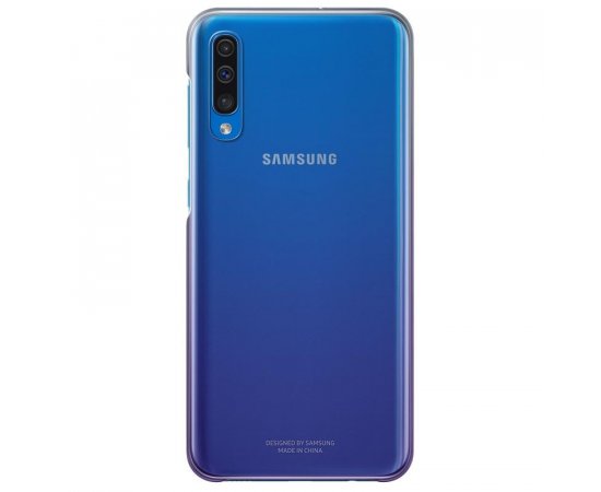 SAMSUNG GRADATION KRYT EF-AA505CV PRE GALAXY A50 VIOLET