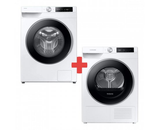 SAMSUNG WW90DG6U25LEU4 + DV90T6240LE/S7