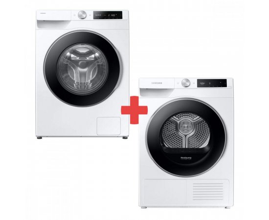 SAMSUNG WW90DG6U25LEU4 + DV90T6240LE/S7