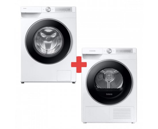 SAMSUNG WW90DG6U85LHU4 + DV90T6240LH/S7