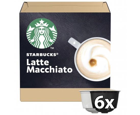 STARBUCKS NESCAFE DOLCE GUSTO LATTE MACCHIATO, 12 KAPSUL