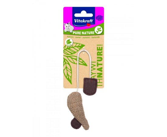 VITAKRAFT HRACKA NATURE MYS S CATNIPOM, CCA 14X3 CM, 2459381