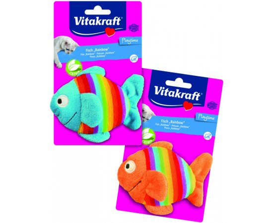VITAKRAFT HRACKA RYBKA S CATNIPOM, PLYS, CCA 11 CM, 2430675