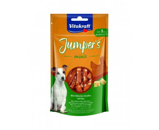 VITAKRAFT JUMPERS MINIS KURACIE SO SYROM 80 G, 2359603