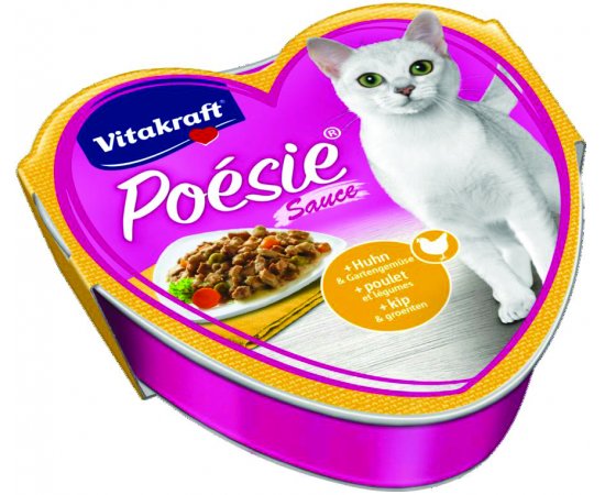 VITAKRAFT POESIE SO STAVOU KURCA A ZELENINA 85 G, 2435318