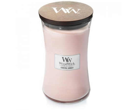 WOODWICK SVIECKA OVALNA VAZA COASTAL SUNSET 609,5G, 93049E WOODWICK SVIECKA OVALNA VAZA COASTAL SUNSET 609,5G, 93049E