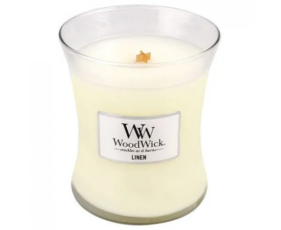 WOODWICK SVIECKA OVALNA VAZA LINEN 275G, 92135E