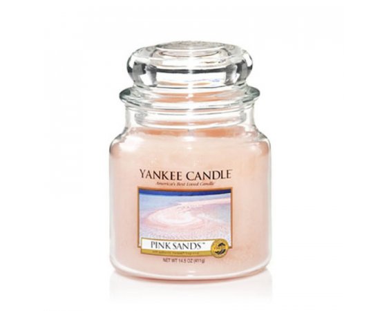 YANKEE CANDLE 1205340E SVIECKA PINK SANDS/STREDNA