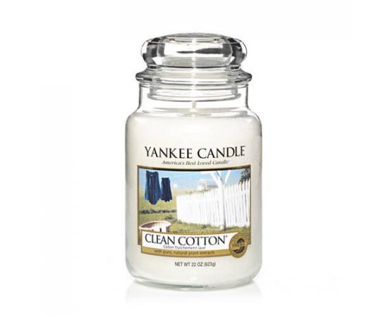 YANKEE CANDLE CLEAN COTTON 623 G