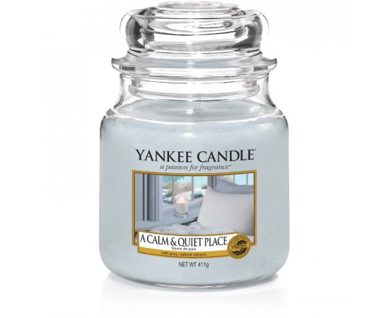 YANKEE CANDLE 1577129E SVIECKA A CALM AND QUIET PLACE/STREDNA YANKEE CANDLE 1577129E SVIECKA A CALM AND QUIET PLACE/STREDNA