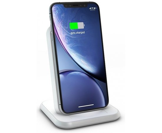 ZENS STAND ALUMINIUM WIRELESS CHARGER WHITE ZESC13W