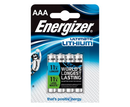 ENERGIZER ULTIMATE LITHIUM AAA, 4KS BLISTER