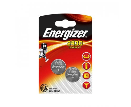 ENERGIZER CR2430 FSB2, 2KS BLISTER