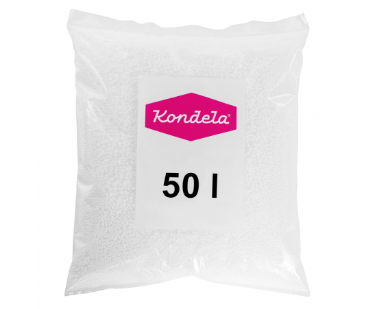 KONDELA NAPLN DO SEDACICH VAKOV, EPS POLYSTYRENOVE GULOCKY, BALENIE 50 L