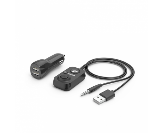 Hama Bluetooth handsfree set do vozidla s aux-in, USB napájanie