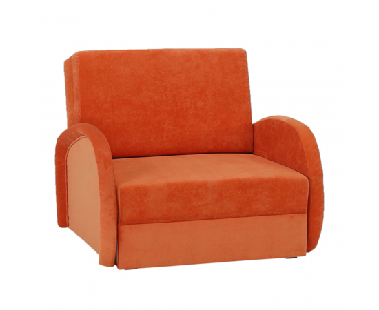KONDELA Rozkladacie kreslo, oranžová, MILI 1