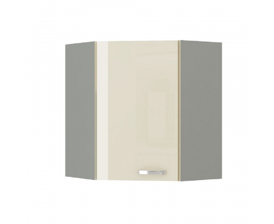 KONDELA Skrinka horná, krém vysoký lesk, PRADO 60/60 N G-72 KONDELA Skrinka horná, krém vysoký lesk, PRADO 60/60 N G-72