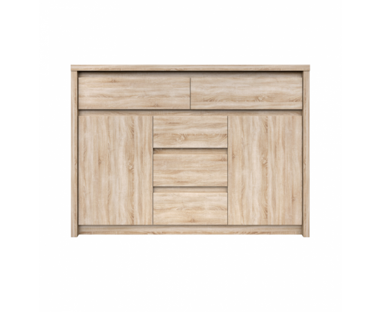 KONDELA Komoda 2D5S, dub sonoma, NORTY TYP 10 KONDELA Komoda 2D5S, dub sonoma, NORTY TYP 10