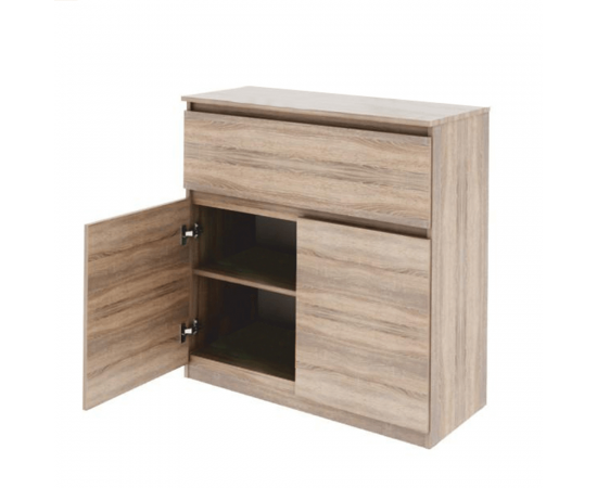 KONDELA Komoda, dub sonoma, LOGAN NEW 02