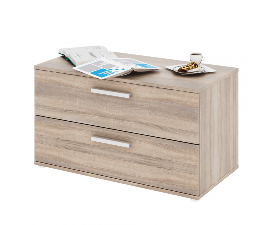 KONDELA Komoda, dub sonoma, DUNAJ TYP 8