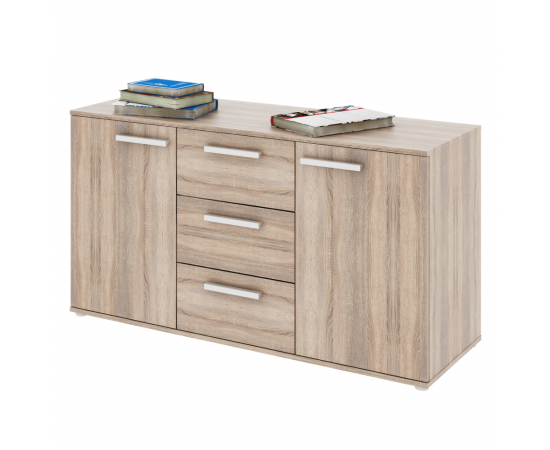 KONDELA Komoda, dub sonoma, DUNAJ TYP 11