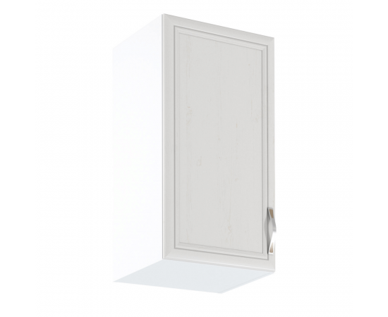 KONDELA Horná skrinka G40, ľavá, biela/sosna Andersen, SICILIA KONDELA Horná skrinka G40, ľavá, biela/sosna Andersen, SICILIA