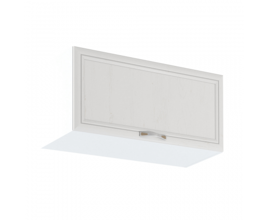 KONDELA Horná skrinka G80K, biela/sosna Andersen, SICILIA