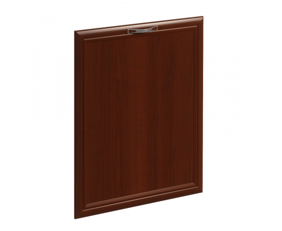 KONDELA Dvierka na vstavanú umývačku riadu, 59,6x71,3, orech Milano, SICILIA