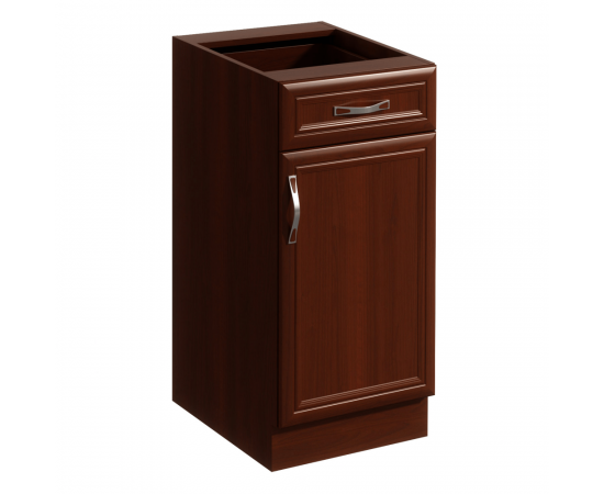 KONDELA Spodná skrinka D40S1 so šuplíkom, pravá, orech Milano, SICILIA KONDELA Spodná skrinka D40S1 so šuplíkom, pravá, orech Milano, SICILIA