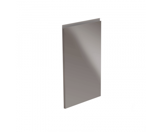 KONDELA Dvierka na umývačku riadu, biela/sivá extra vysoký lesk HG, 59,6x71,3, AURORA KONDELA Dvierka na umývačku riadu, biela/sivá extra vysoký lesk HG, 59,6x71,3, AURORA