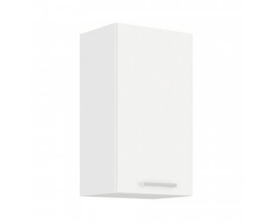 KONDELA Horná skrinka, biela, SPLIT 40 G-72 F KONDELA Horná skrinka, biela, SPLIT 40 G-72 F