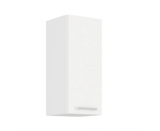 KONDELA Horná skrinka, biela, SPLIT 30 G-72 1F KONDELA Horná skrinka, biela, SPLIT 30 G-72 1F