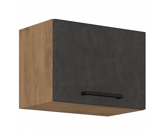 KONDELA Horná skrinka, dub lancelot/sivá matná, VEGA 50 GU-36 1F KONDELA Horná skrinka, dub lancelot/sivá matná, VEGA 50 GU-36 1F