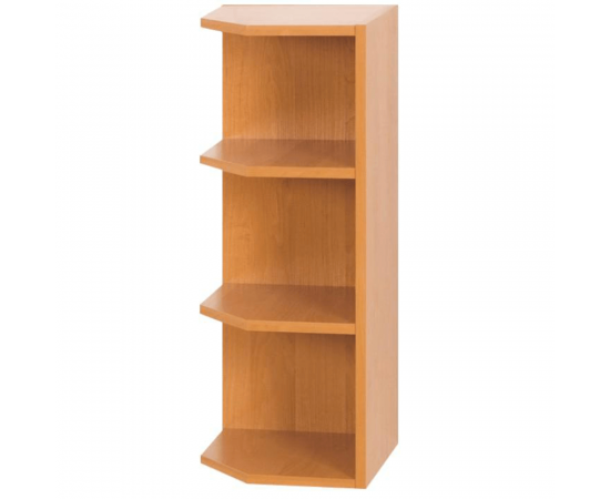 KONDELA Kuchynská skrinka horná, jelša, ľavá, LORA MDF NEW KLASIK W30N