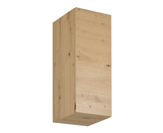 KONDELA Horná skrinka, dub artisan, univerzálna, LANGEN G30