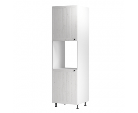 KONDELA Potravinová skrinka D60P, biela/sosna andersen, ľavá, PROVANCE KONDELA Potravinová skrinka D60P, biela/sosna andersen, ľavá, PROVANCE