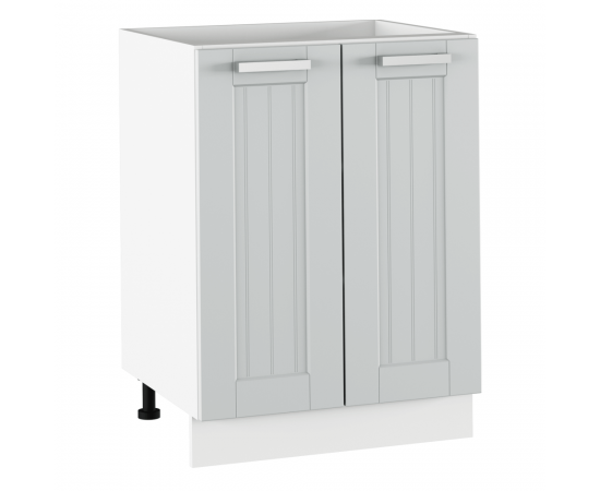 KONDELA Spodná skrinka, svetlosivá/biela, JULIA TYP 56 KONDELA Spodná skrinka, svetlosivá/biela, JULIA TYP 56