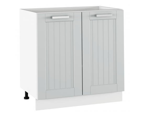 KONDELA Spodná skrinka, svetlosivá/biela, JULIA TYP 60 KONDELA Spodná skrinka, svetlosivá/biela, JULIA TYP 60