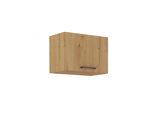 KONDELA Horná skrinka, dub artisan, MONRO 50 GU-36 1F KONDELA Horná skrinka, dub artisan, MONRO 50 GU-36 1F