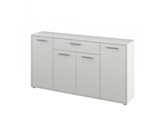 KONDELA Komoda, biela, LUNIA KONDELA Komoda, biela, LUNIA