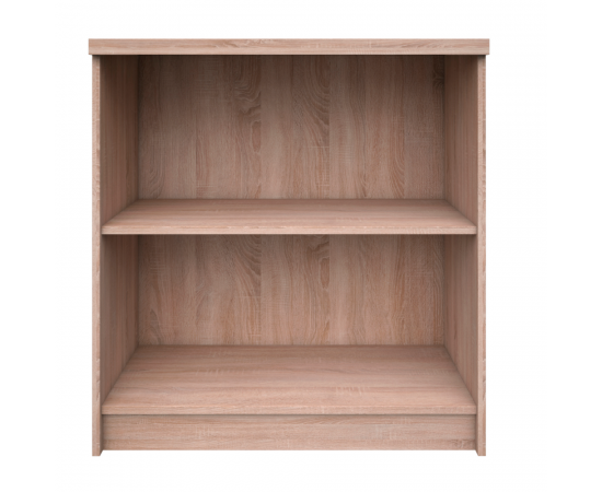 KONDELA Regál otvorený nízky 80, dub sonoma, TOPTY TYP 28